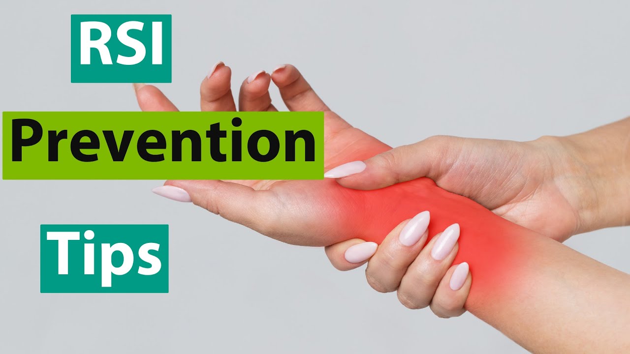Preventing Repetitive Strain Injuries &ndash; 3 Simple Tips