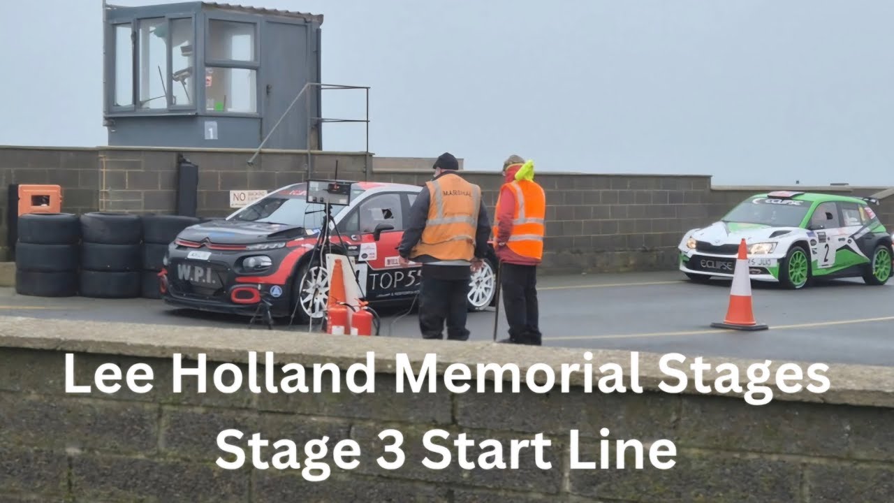 Lee Holland Memorial Stages - Stage 3 Start Line