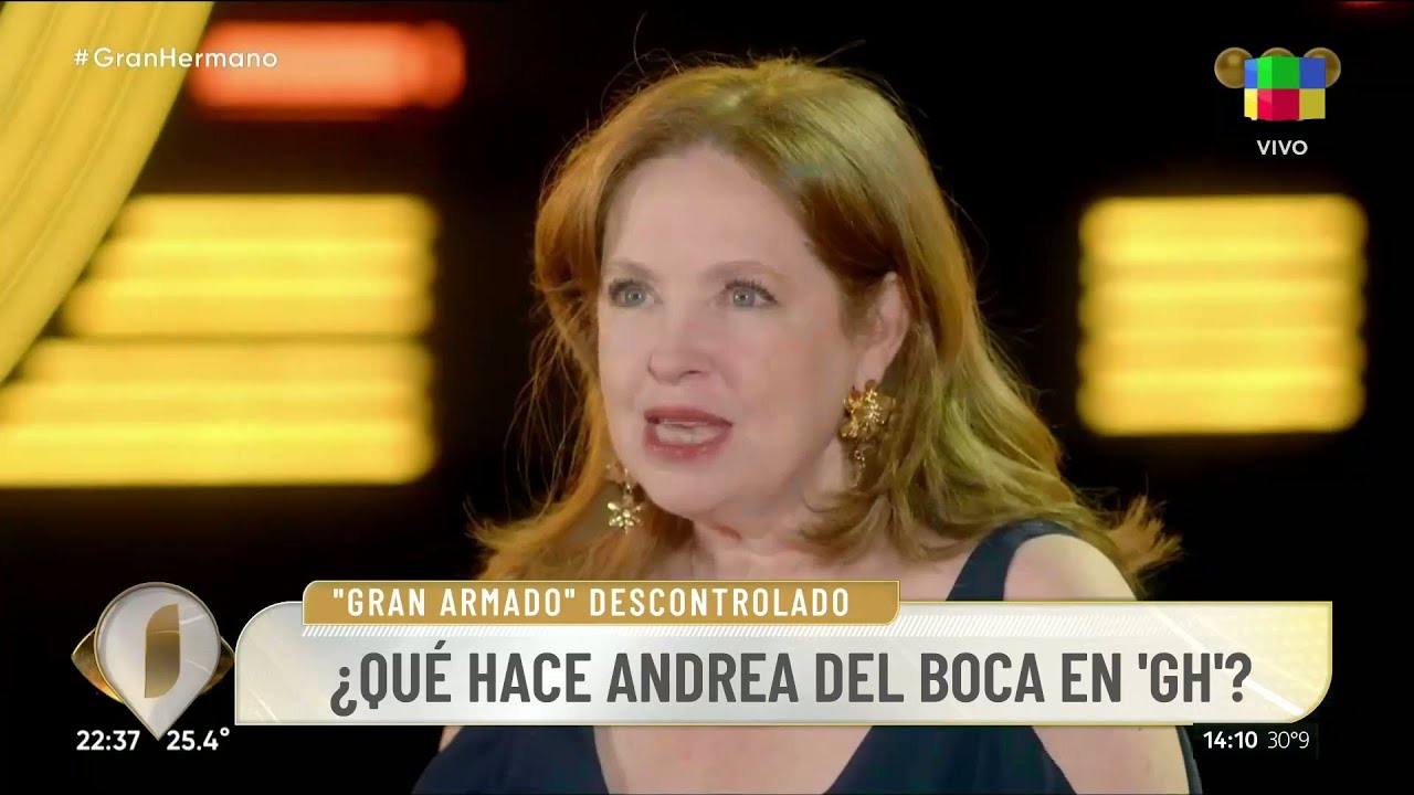 📺 ¿QUÉ HACE ANDREA DEL BOCA EN 
