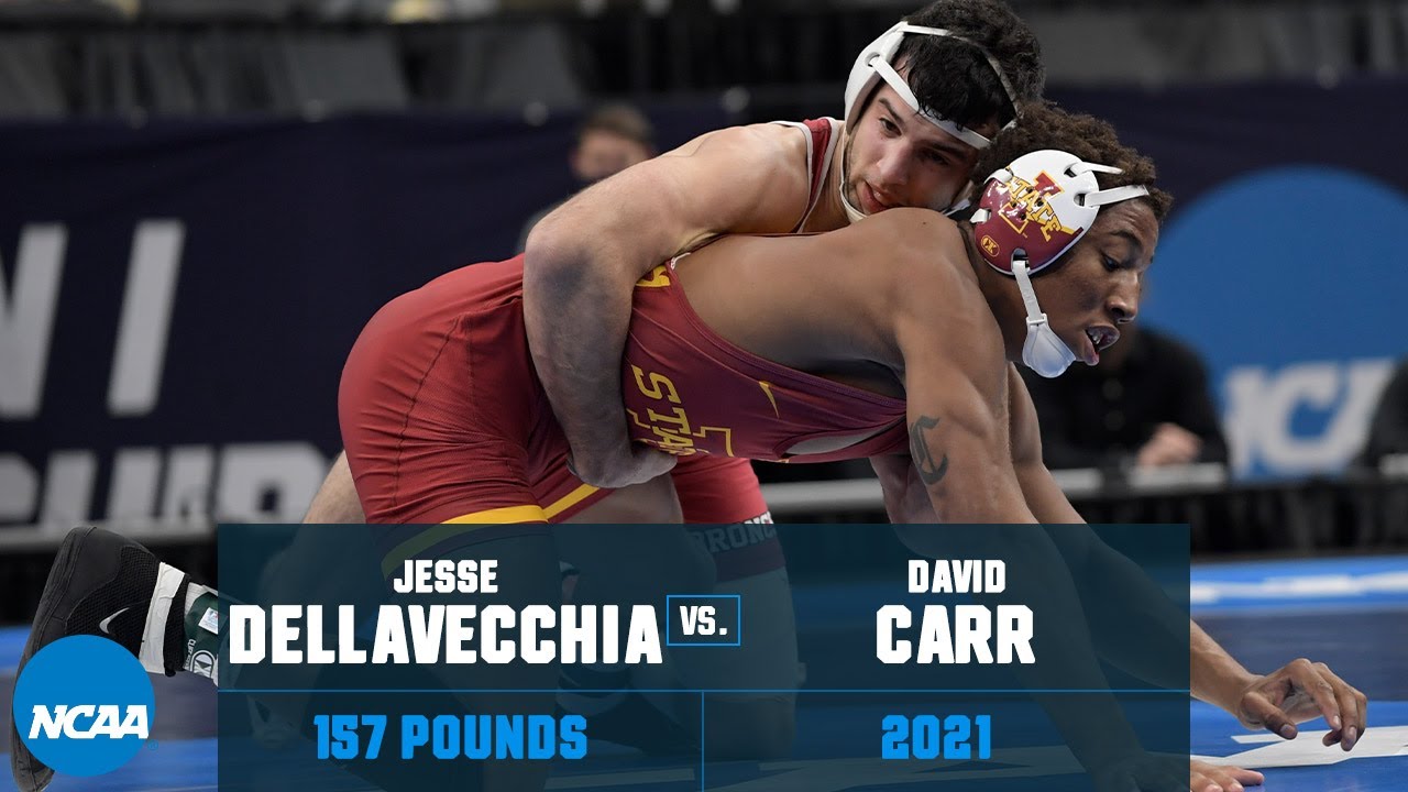 Jesse Dellavecchia vs. David Carr: 2021 NCAA Title (157 lbs.)