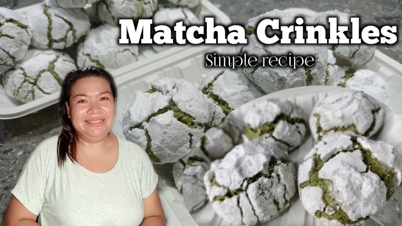 Matcha Crinkles By Mhelchoice Madiskarteng Nanay