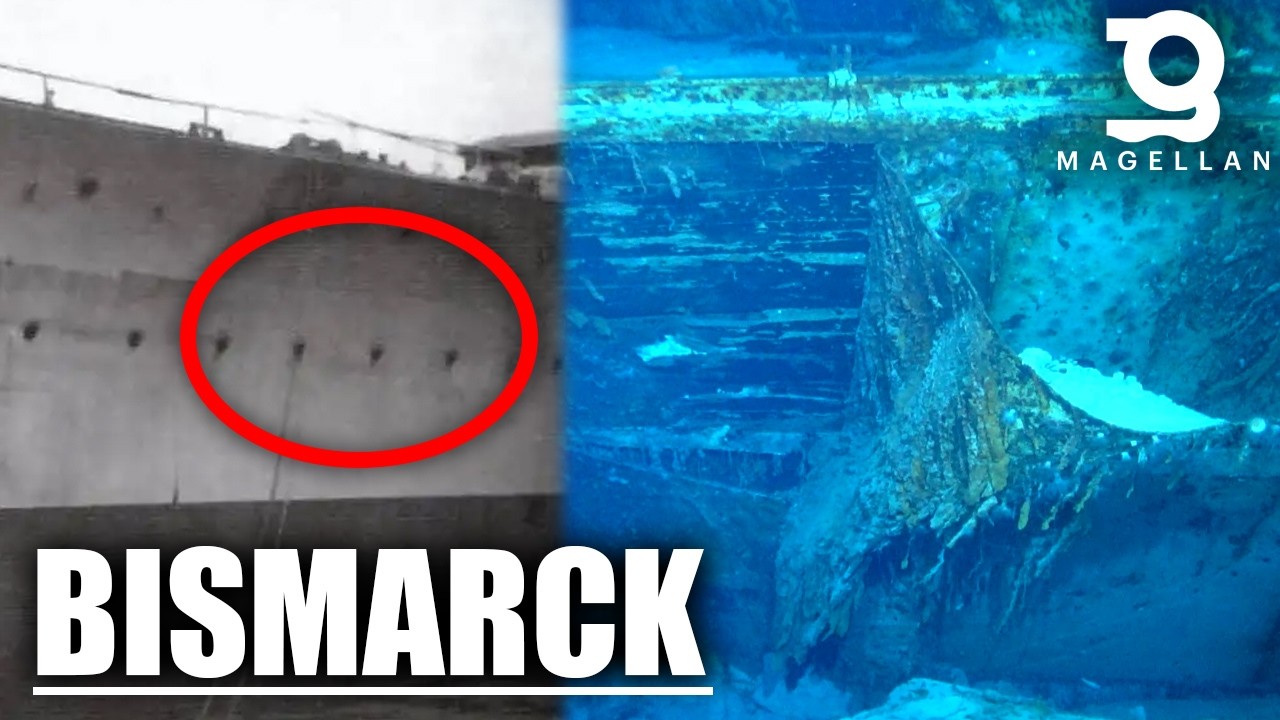 Bismarck Wreck: The Bow's Damage