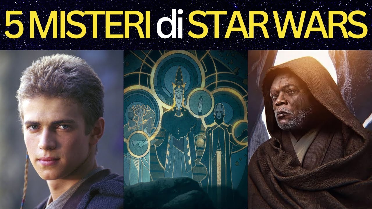 5 Grandi MISTERI di STAR WARS [Star Wars Lore]