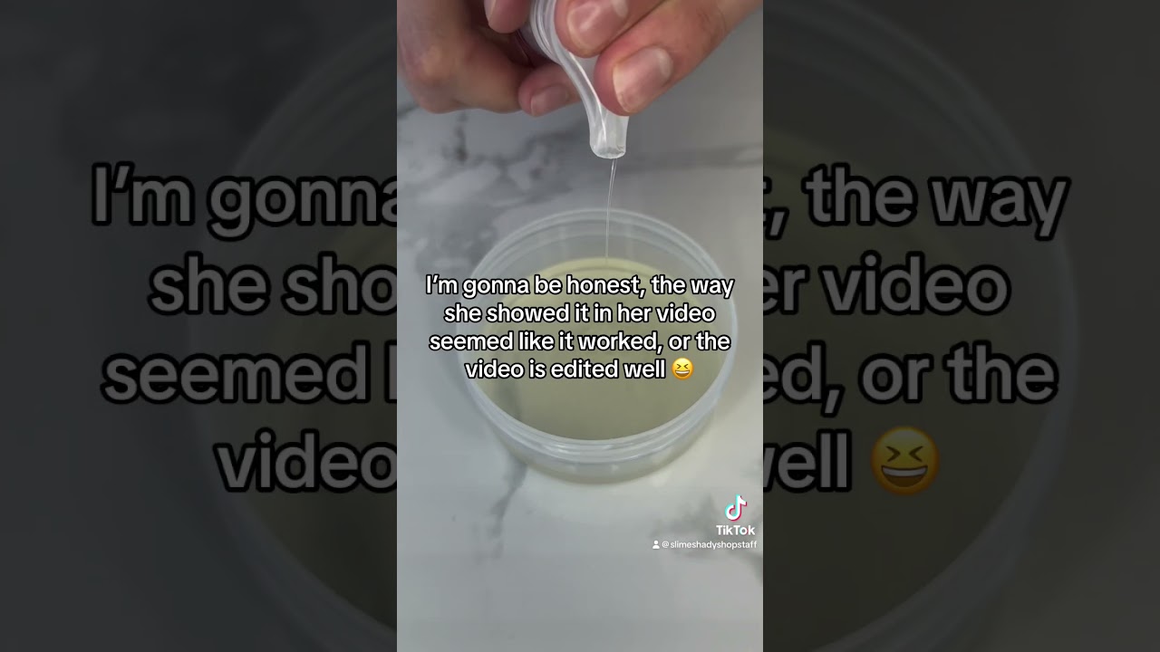 NO GLUE SLIME RECIPE 😳
