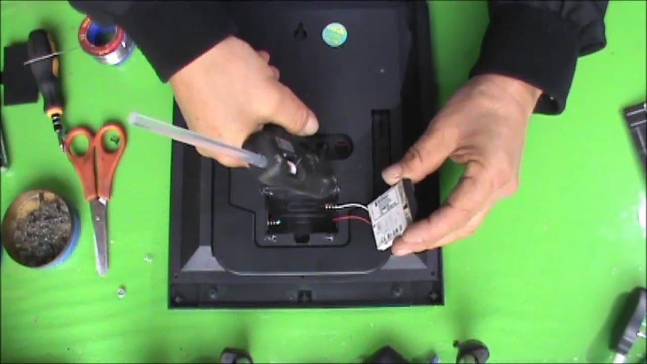 COMO HACER FUNCIONAR UN RELOJ DE PARED CON  PANEL SOLAR