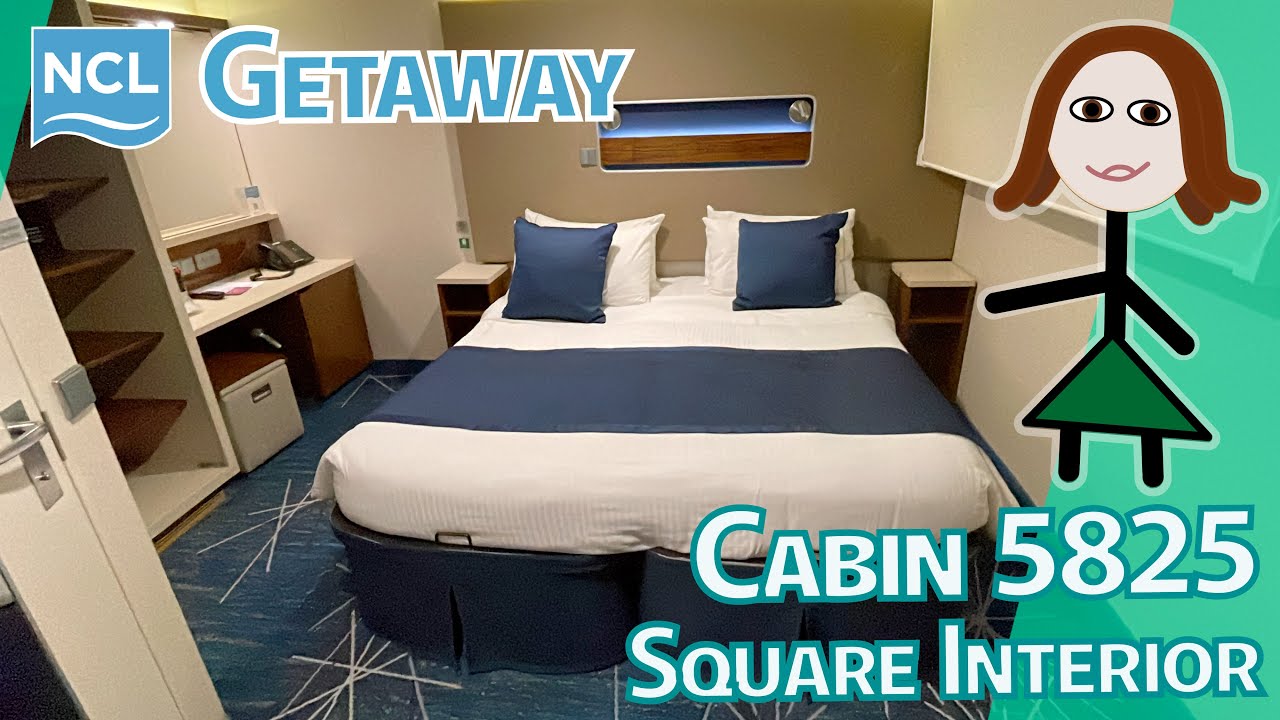 Cabin Tour: Square Interior Cabin 5825 NCL Getaway