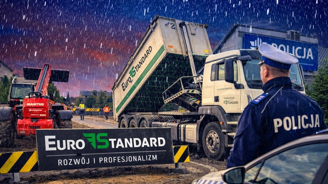 Budowa drogi KDZ-2 w Dobrzeniu Wielkim | Dojazd do Komisariatu Policji | EURO-STANDARD