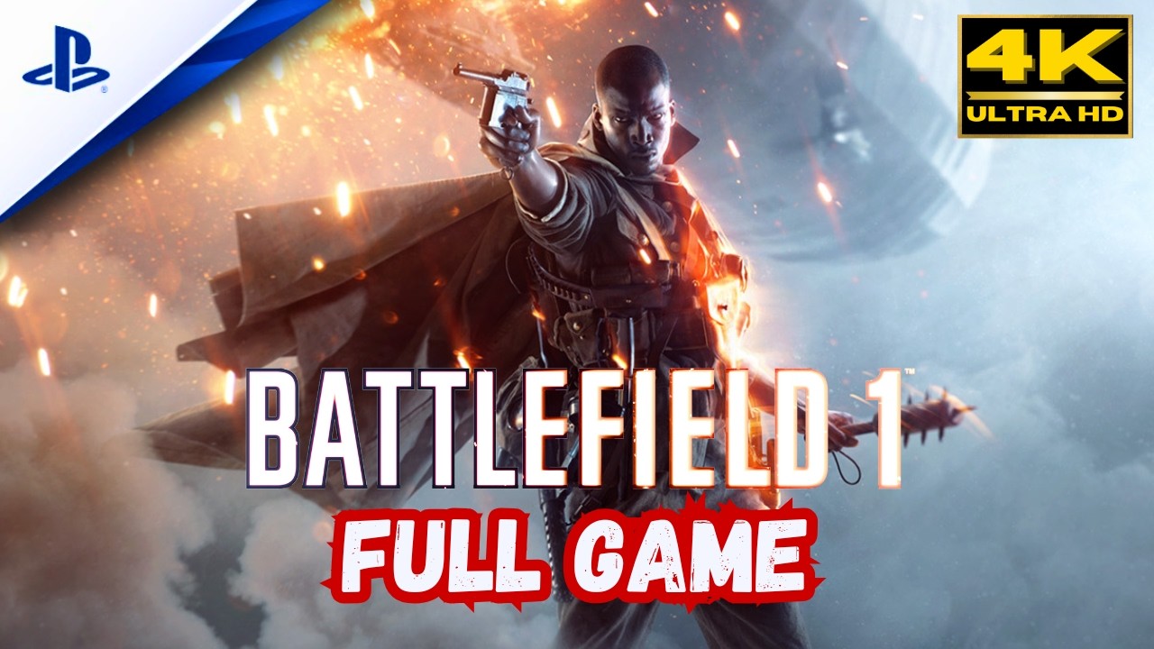 Battlefield 1 (PS5) - Full Gameplay Walkthrough - 4K 60FPS