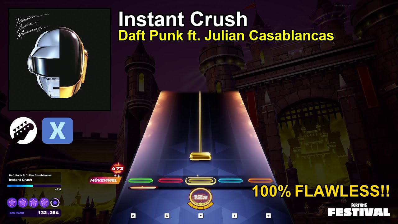 Instant Crush Expert Bass 100% FC - Fortnite Festival