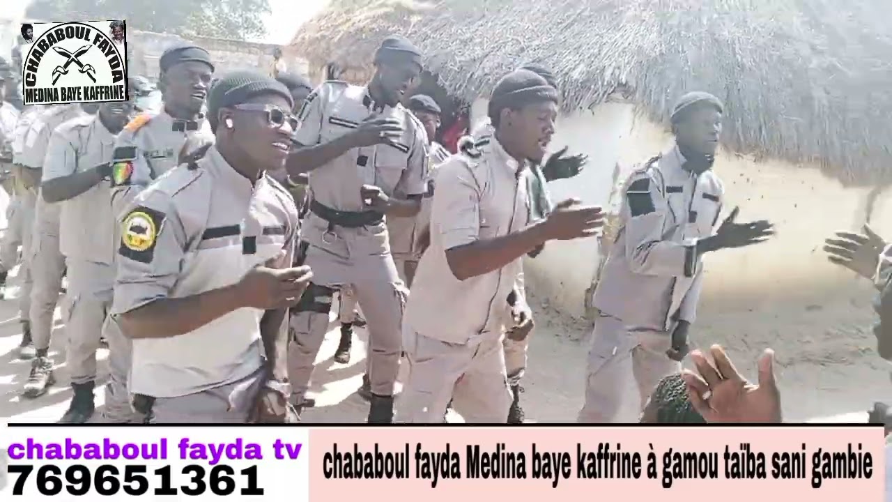 Chababoul fayda Medina baye kaffrine à gamou taïba sani gambie 