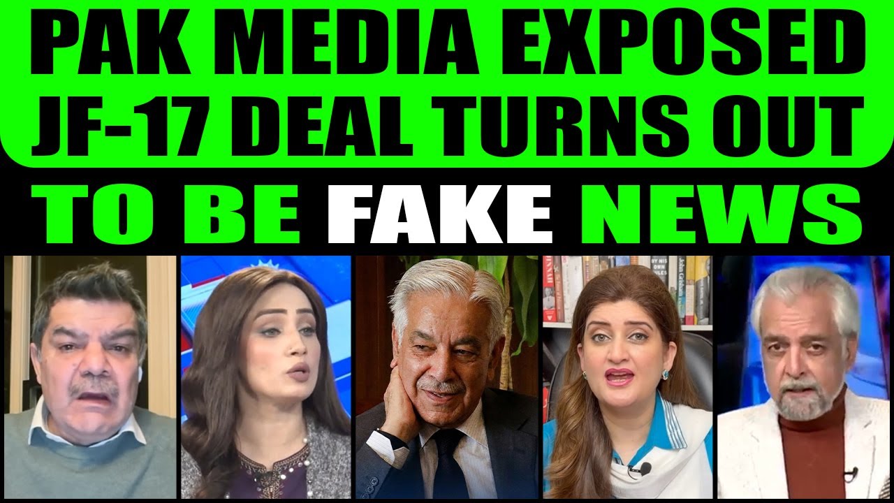 PAK MEDIA EXPOSED | JF -17 DEAL TURNS OUT TO BE FAKE NEWS