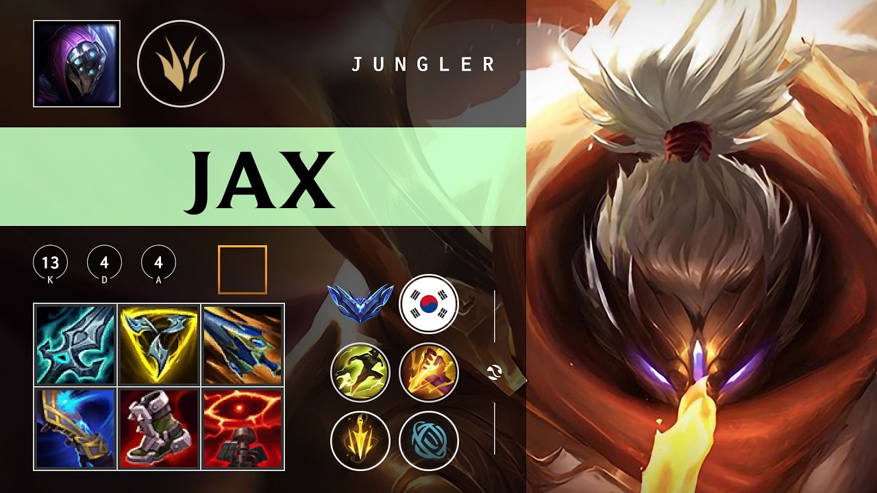 Jax Jungle vs Viego - KR Diamond Patch 26.03