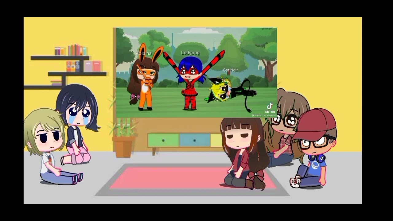 miraculous reagindo a vídeo engraçados do tik tok no shipp