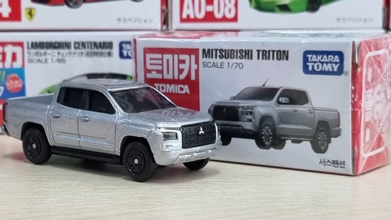 Tomica No.30 Mitsubishi Triton unboxing | トミカ No.30 ミツビシ トリトン アンボクシング 