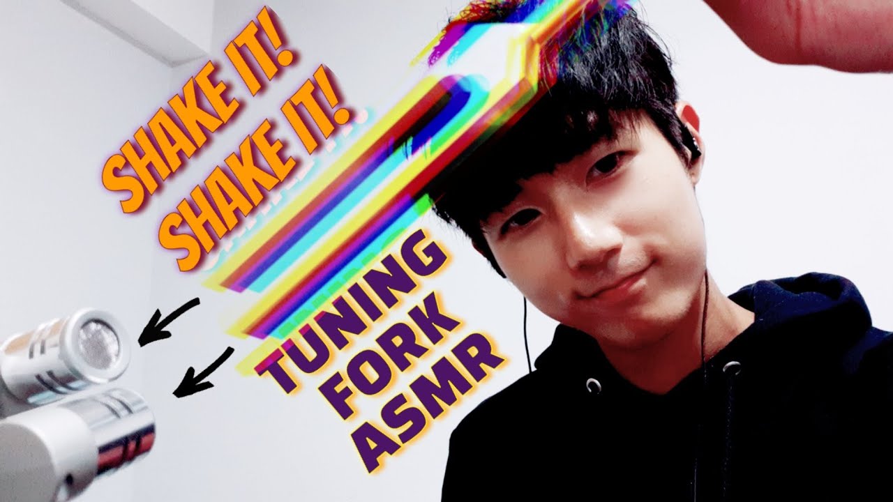 ASMR - TIME TO SHAKE MY TUNING FORK l tuning fork asmr l tuningfork sound l better sleep asmr