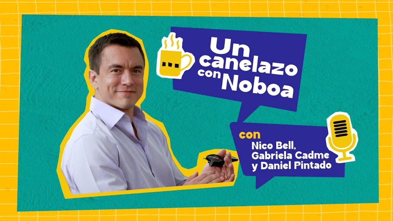 Un canelazo con Noboa