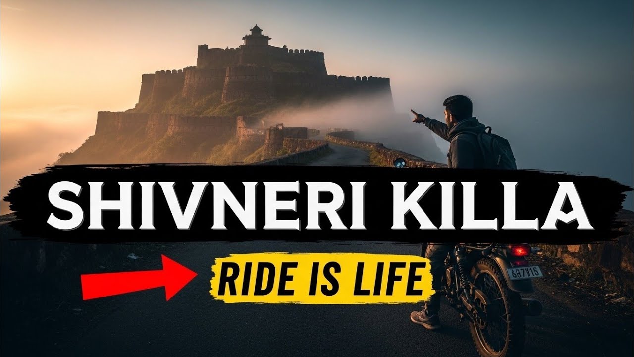 Shivneri Killa Bike Ride | Unplanned Ride | Vlog 08 #ShivneriKilla #ShivneriFort #BikeRideVlog