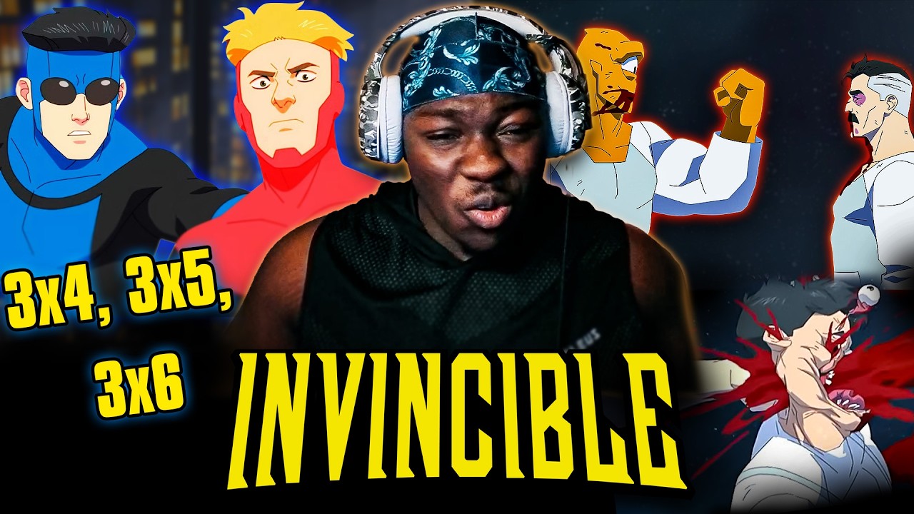 INVINCIBLE Season 3 Is Getting CRAZY… | Episodes 4–6 Reaction