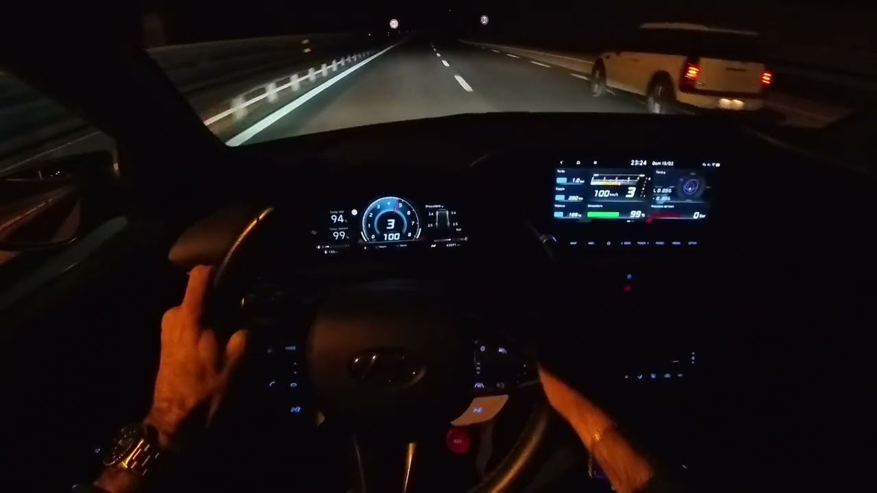 Late Night Refuel ⛽️ | POV Drive i20N Performance 