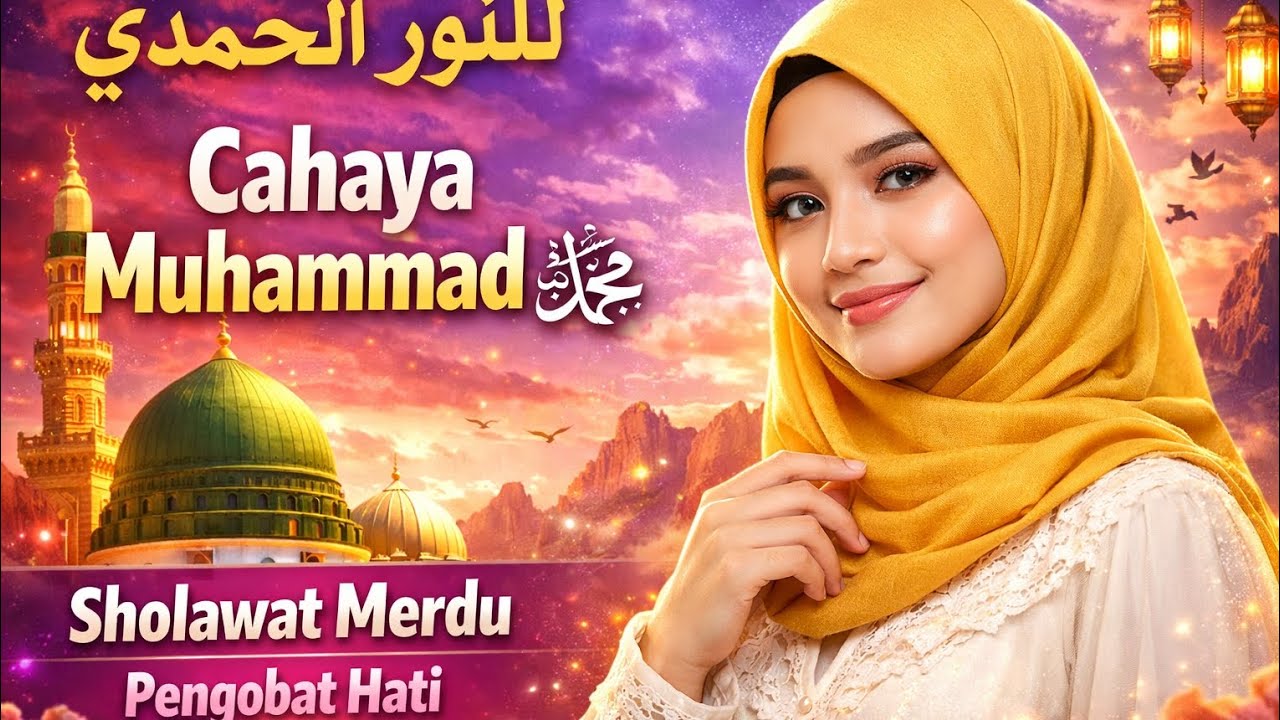SHOLAWAT CAHAYA MUHAMMAD SAW ‼️ LIRIK II @RESMUSIKSHOLAWAT