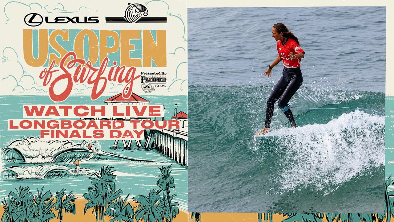 🔴 LIVE - Lexus US Open of Surfing presented by Pacifico 2026 - Finals Day - Longboard Tour