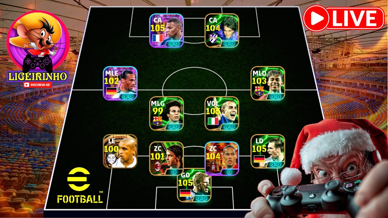 🎮💥 ESPECIAL DE NATAL X1 + COOP NO EFOOTBALL  MOBILE / DIVERSÃO É AQUI!🔥 #efootball2026 #efootball