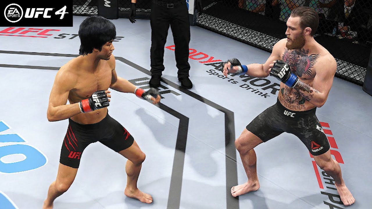 UFC 4: Брюс Ли против Конора Макгрегора (Эпический геймплей)
