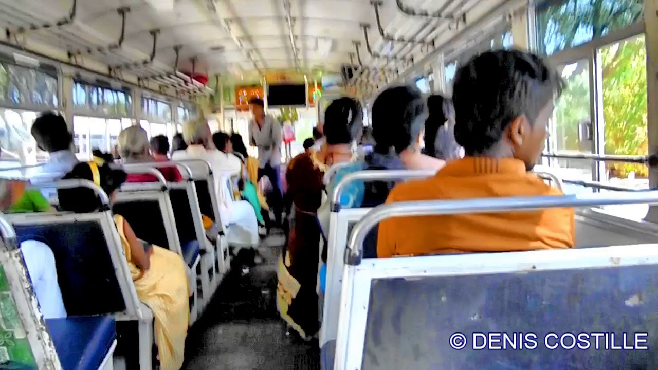 Aboard a bus in Jaffna