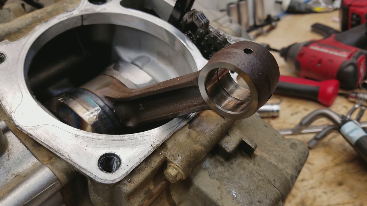 Wrist Pin, it's all your Fault . Rod bearing failure