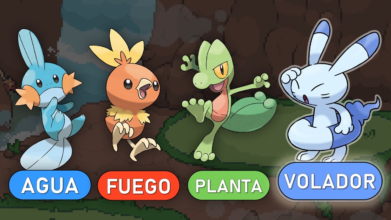 POKÉMON SI TUVIESE CUATRO INICIALES 🌳🔥🌊🌪️ [2]