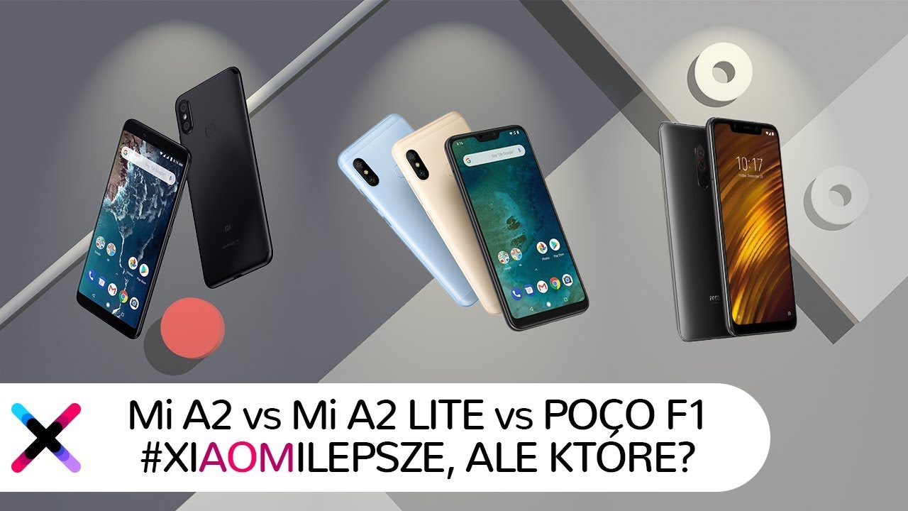 Pocophone F1, Xiaomi Mi A2 i Mi A2 Lite | Kt&oacute;ry okazał się lepszy?