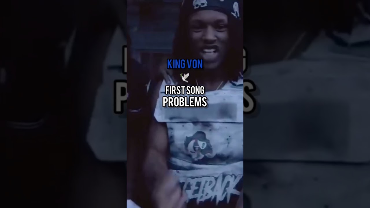 Rappers first and last song of their career pt.1 🎙🎶🕊 #rap #kingvon #shorts
