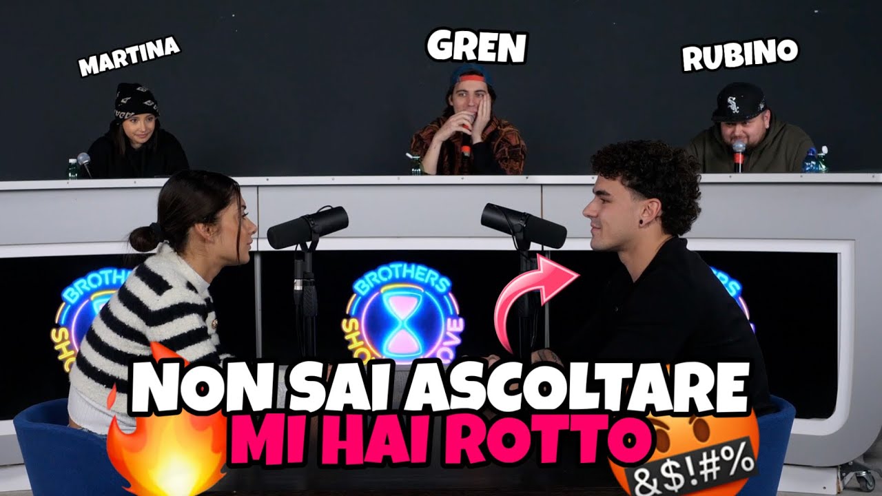 IL RITORNO DI BROTHER SHOW LOVE DAL VIVO!!🥰🔥 *litigio pesante*
