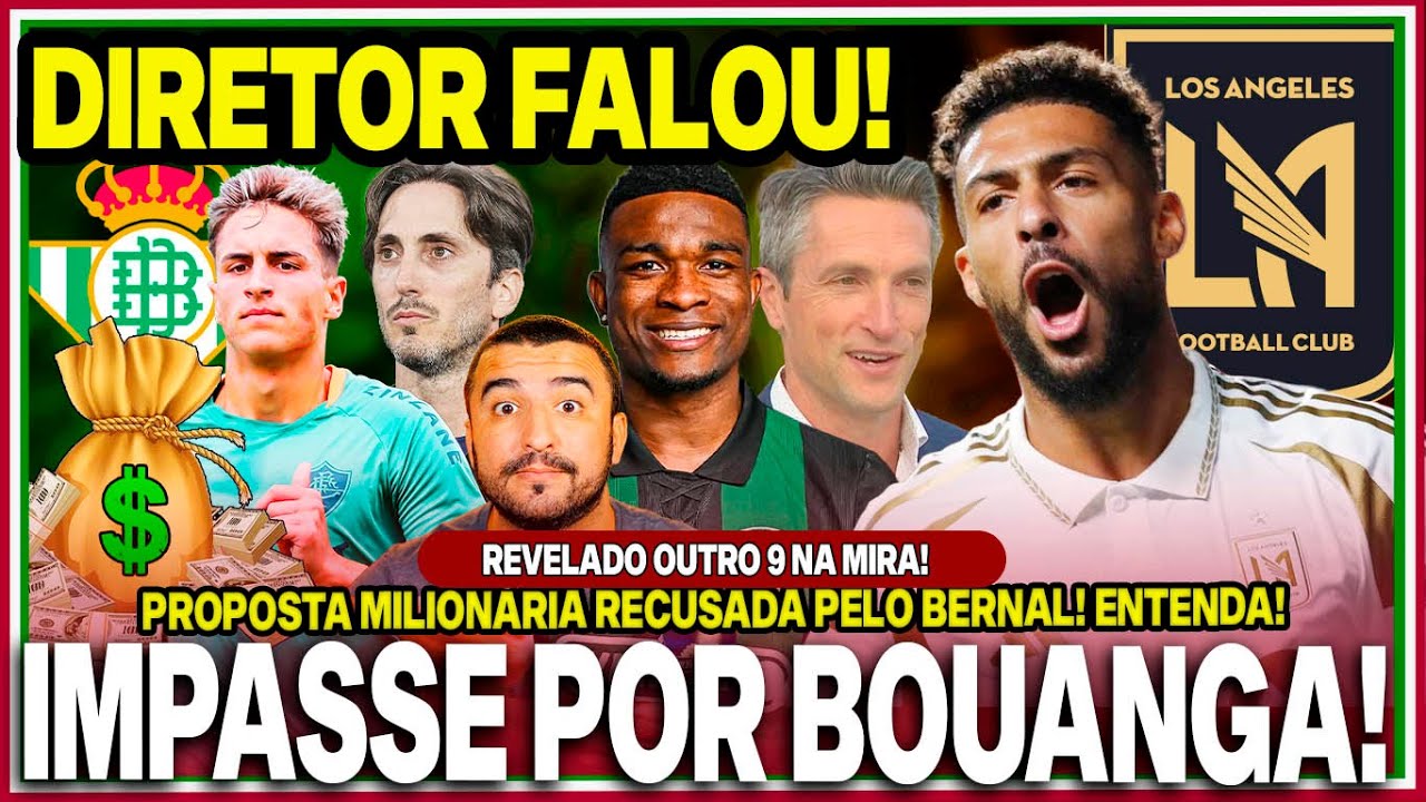 🚨AGORA! BOUANGA FECHANDO COM O FLU!? PROPOSTA MILIONÁRIA RECUSADA!🤑MILHÕES EM JOGO! OUTRO 9 NA LISTA