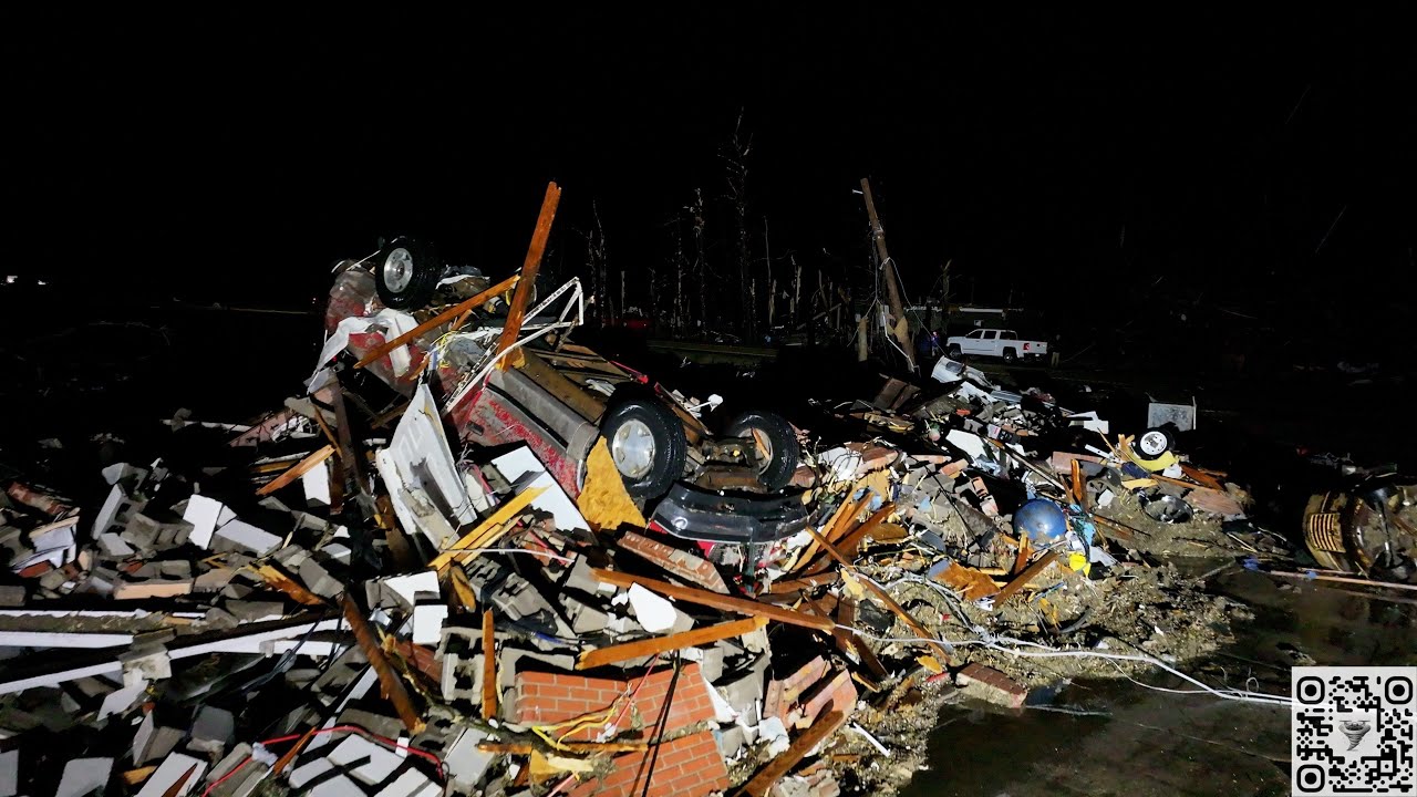 Another Destructive Tornado in Arkansas! - Lake City 04-02-2025