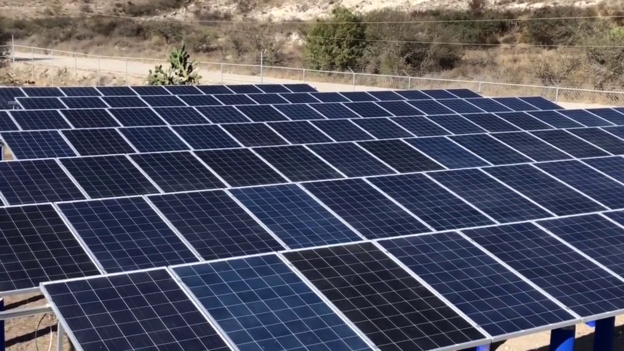 BOMBEO SOLAR DE 30 HP