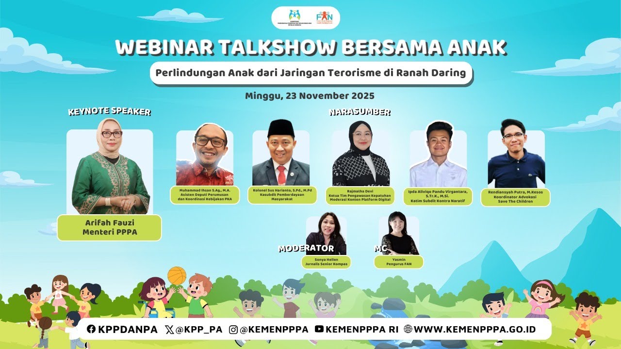 Perlindungan Anak dari Jaringan Terorisme di Ranah Daring