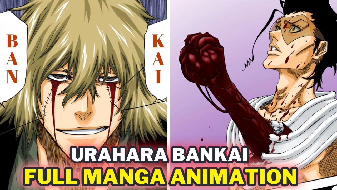 🔴 Urahara Kisuke vs Askin -- Full Manga Fight (Colored Panels)
