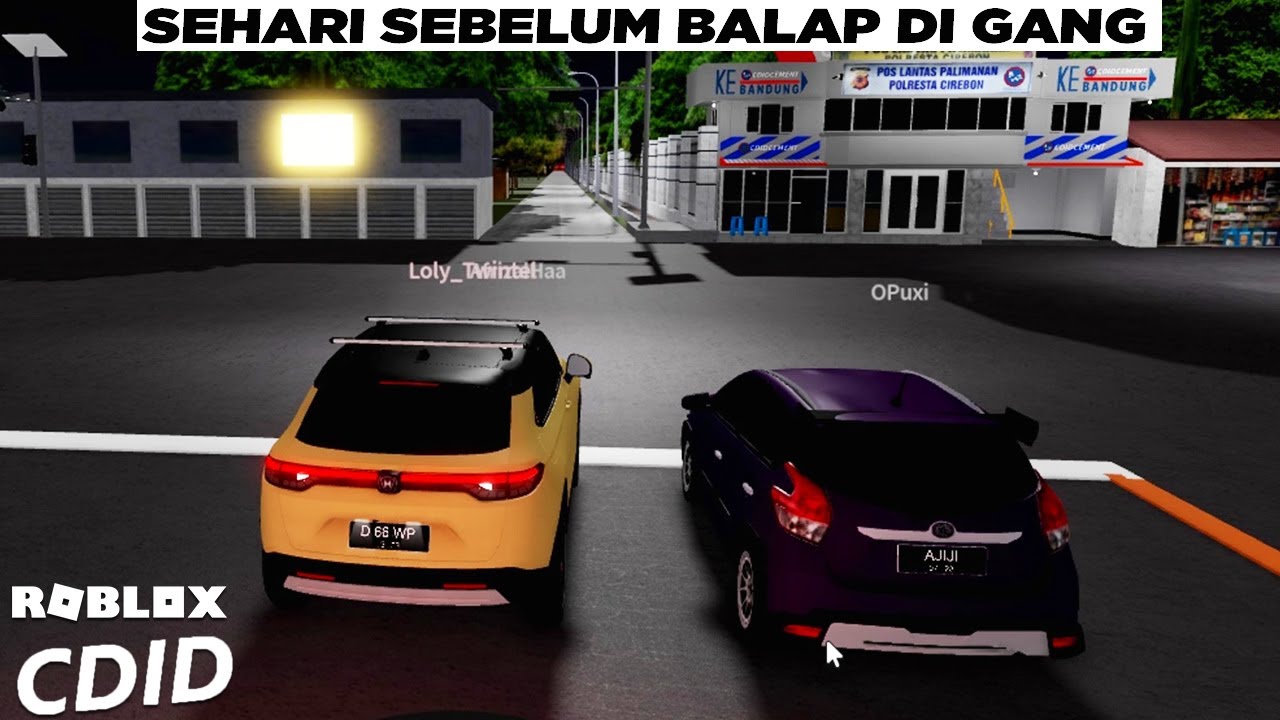 HRV Lewat !! Gak Nyangka Youtuber OPuxy Menemukan Mobil Kencang Untuk Balap Gang 120HP 🥶 Roblox CDID