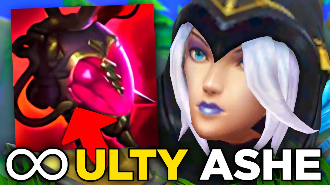 Ashe pod nieskończone ultowanie w League of Legends
