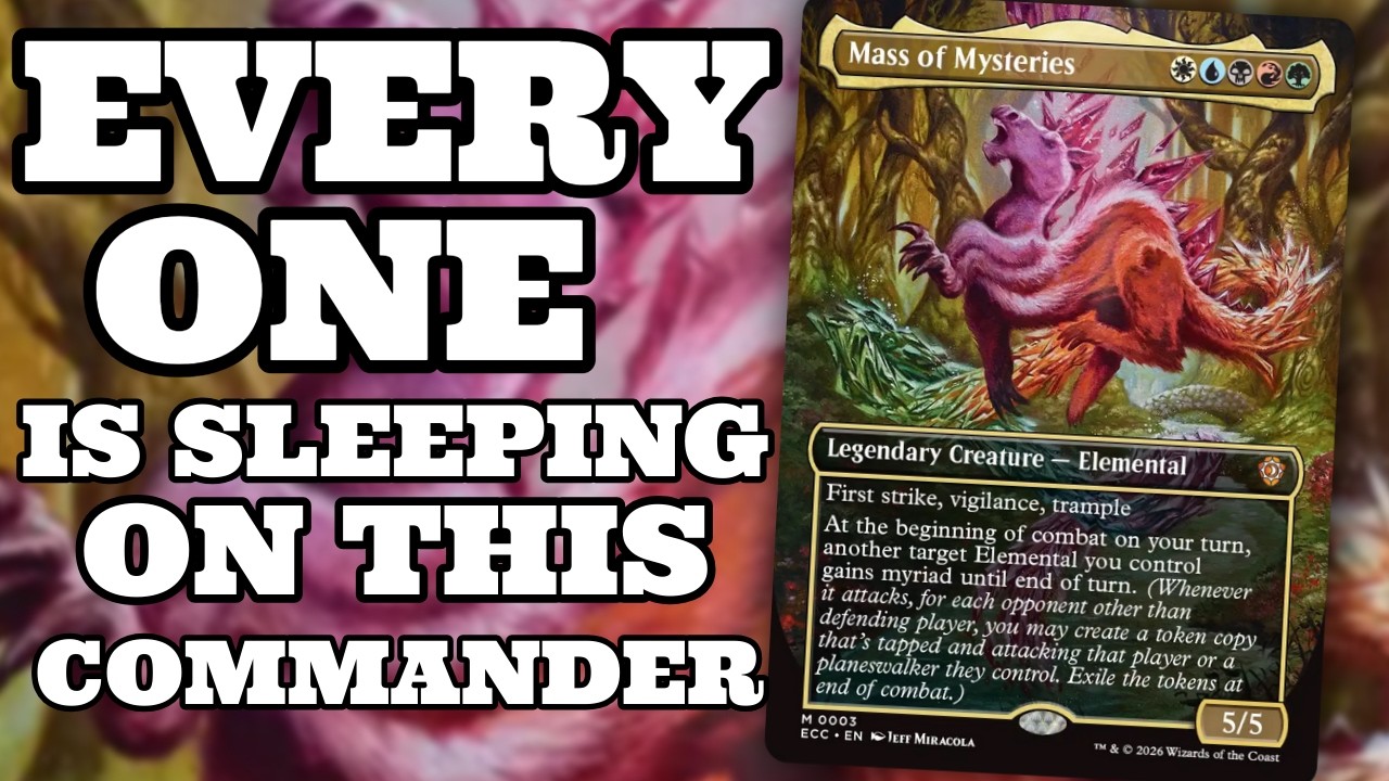 EVERYONE IS SLEEPING ON THIS COMMANDER