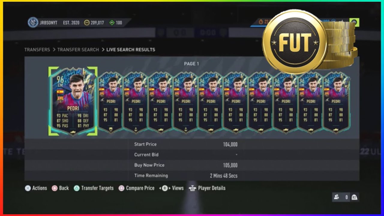 *NEW* UNLIMITED COIN METHOD IN FIFA 22 ULTIMATE TEAM | FIFA 22 SNIPING FILTER