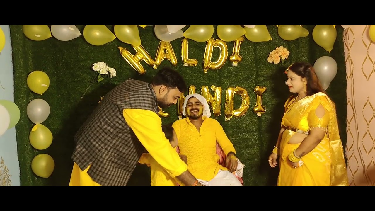 Haldi Ceremony in Village | Indian Wedding Rituals | Desi Wedding Vibes