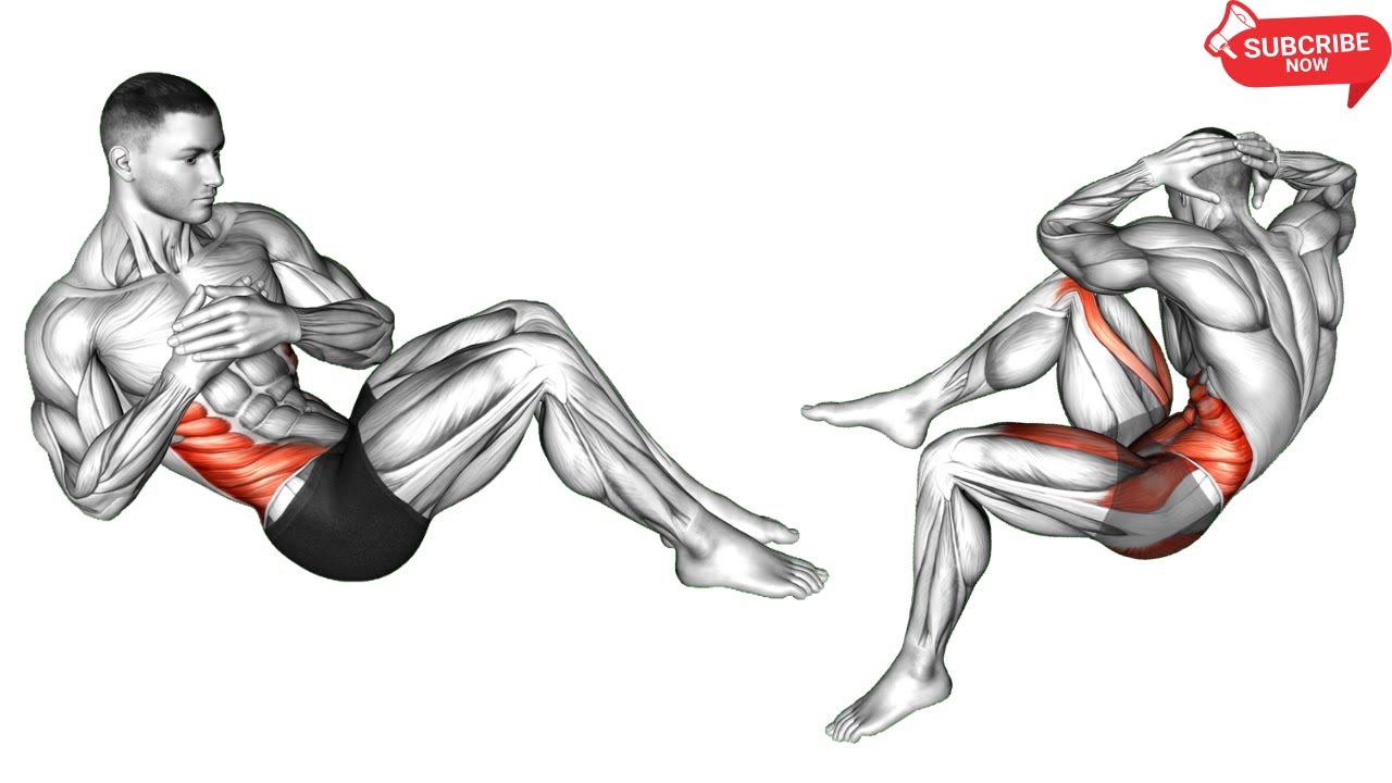 6 Minute Side Abs Workout for a Smaller Waist.