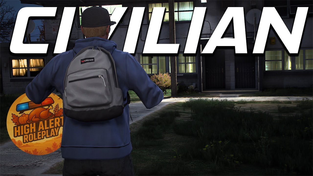 Grinding Up In CIVILIAN! - HighAlertRP