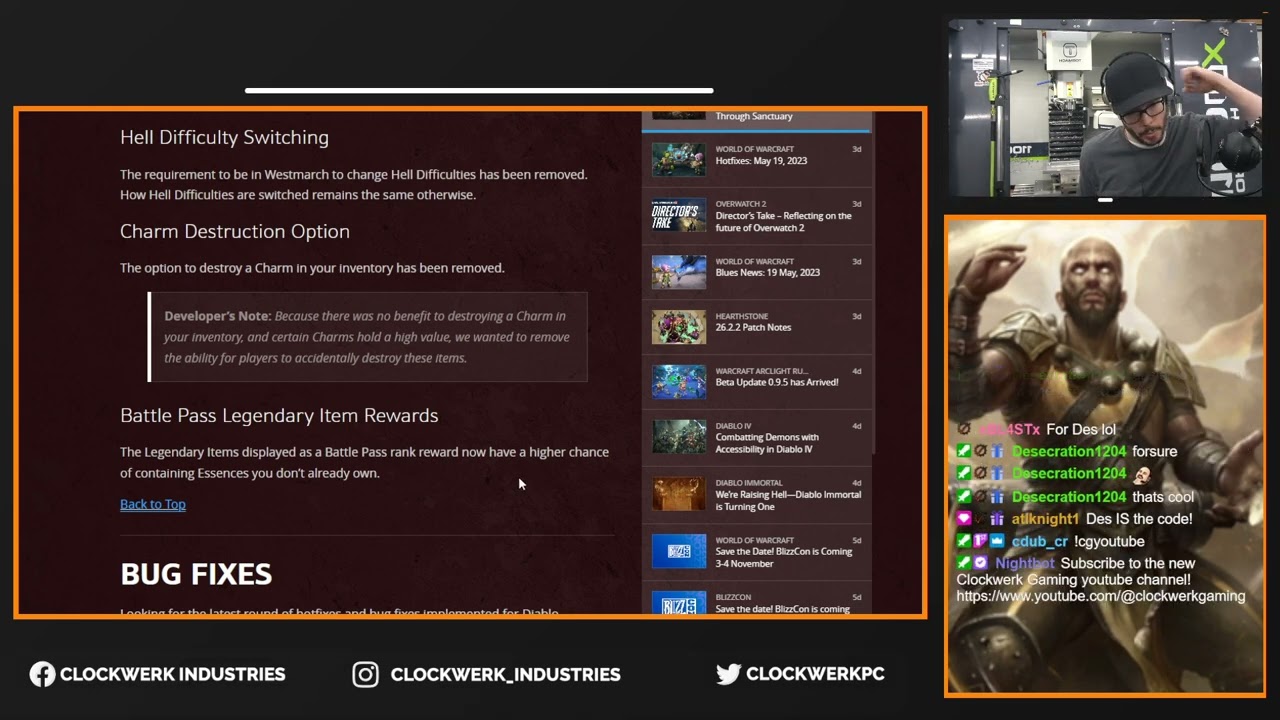 New Diablo Immortal Patch Notes! Small patch rolling out events preparing for upcoming Major Patches