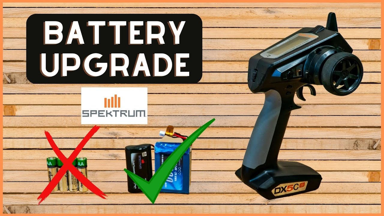 How To Upgrade Your Spektrum DX5 Radio With a Lipo/LiIo/Life Battery