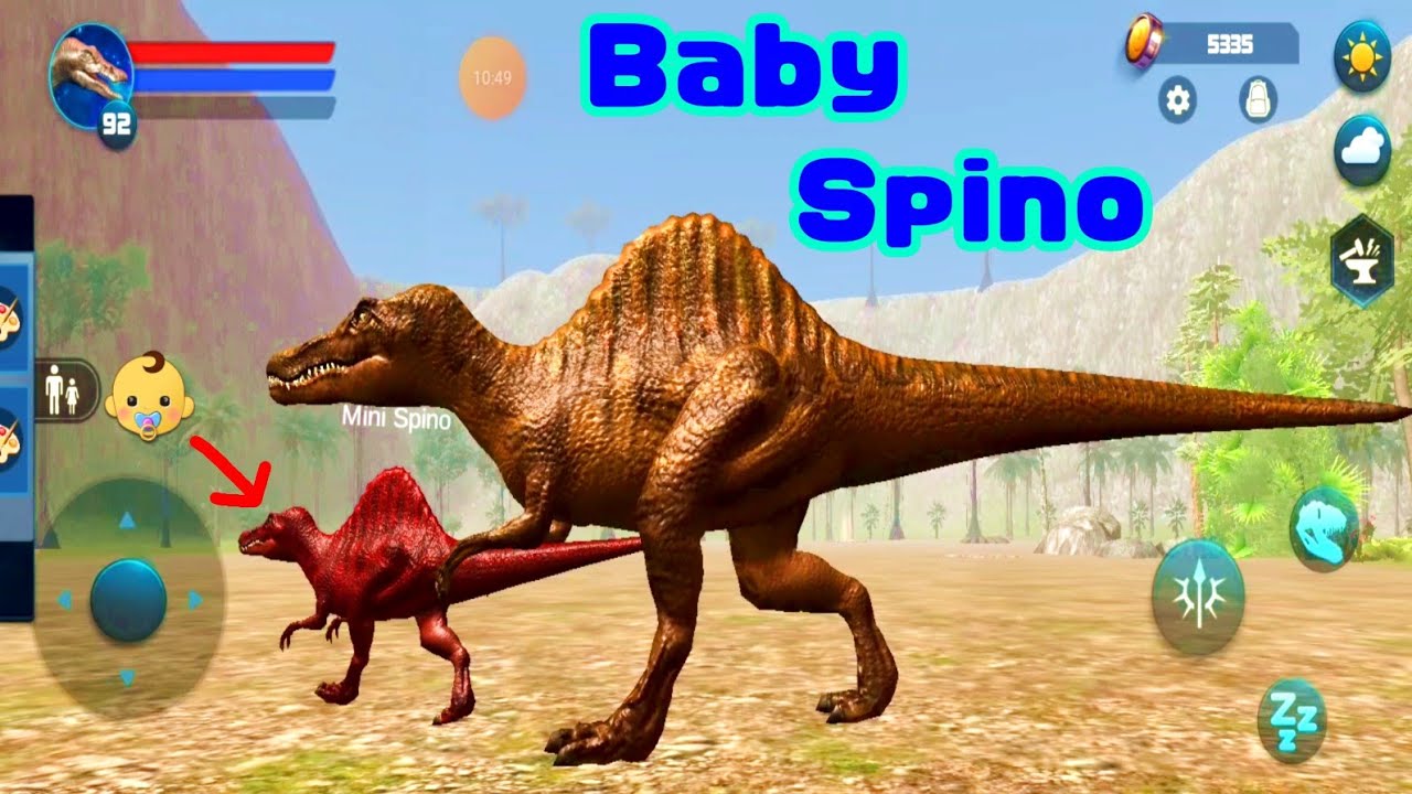 How To Have A Baby In Dinosaur Simulator - Spinosaurus Simulator - Android Gameplay #29