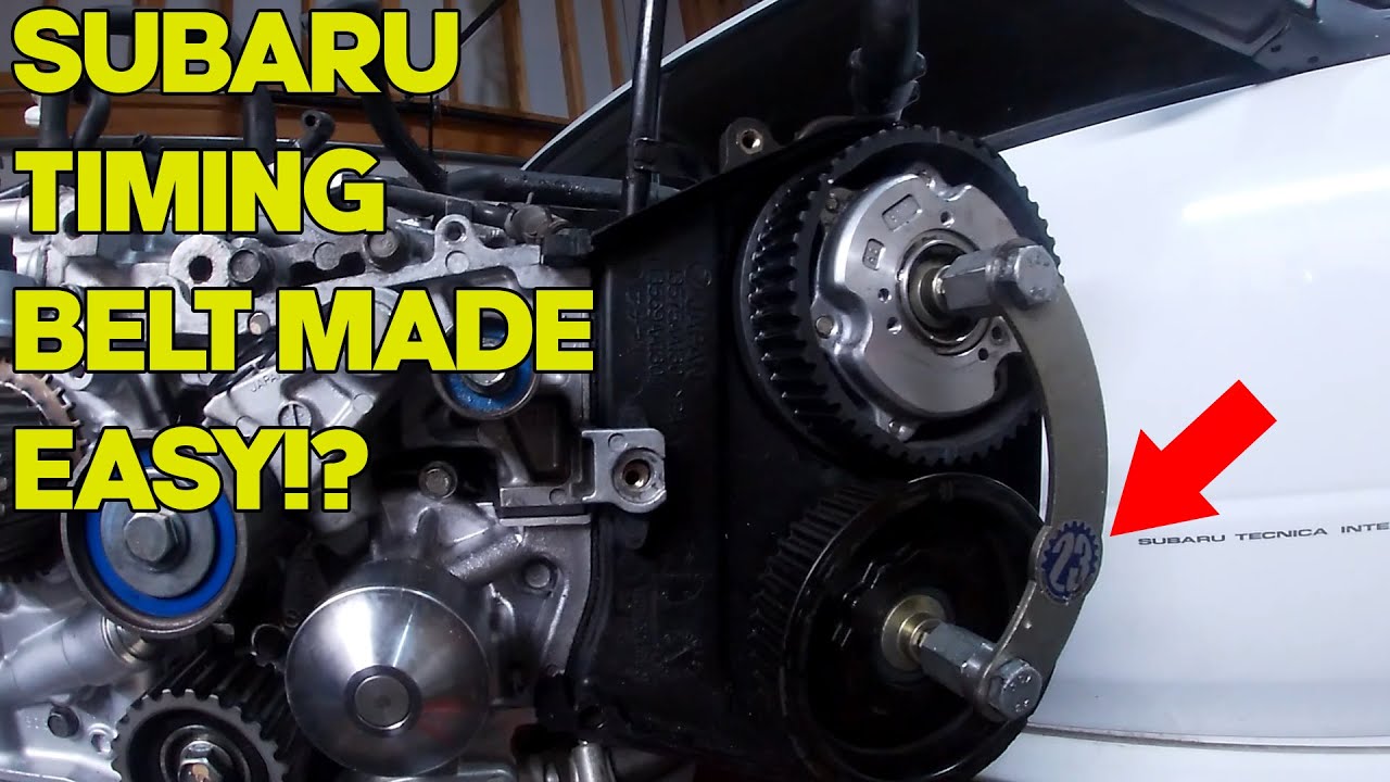 How To Do Timing On A Subaru! This tool makes it SO EASY!