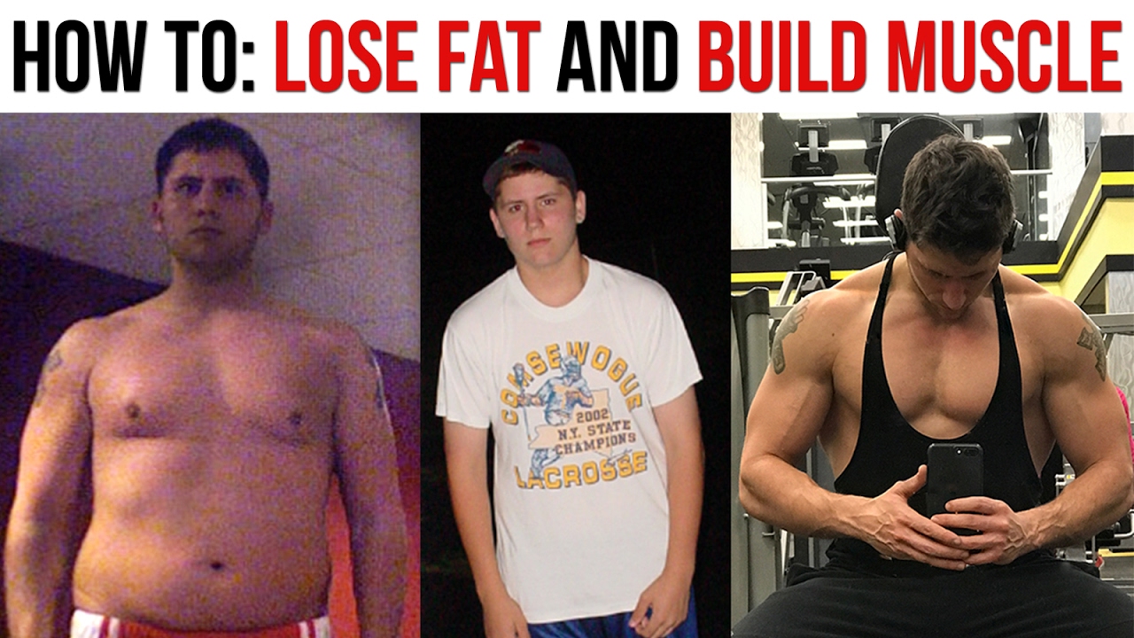 How To Build Muscle and Lose Fat At The Same Time - Body Recomposition